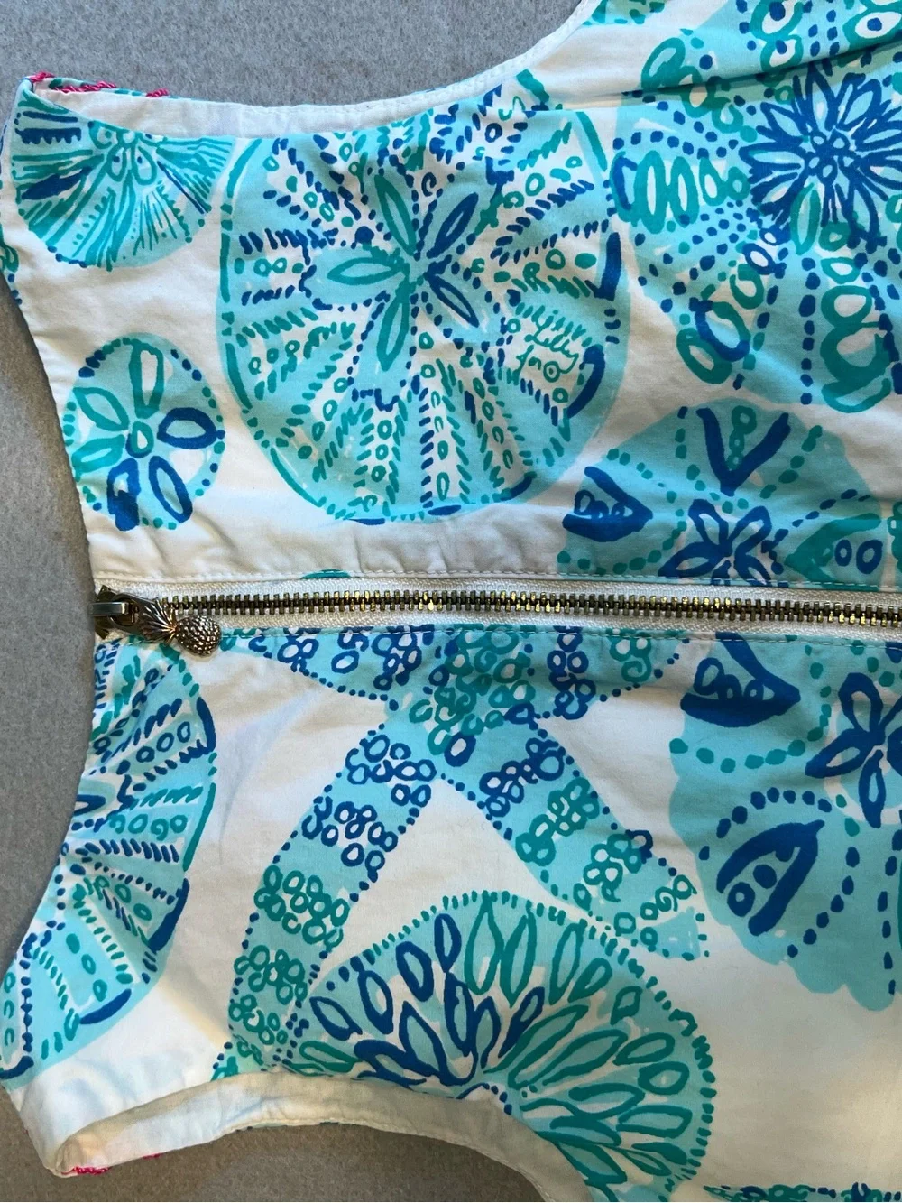 Lilly Pulitzer X Target Kids Starfish/shell Dress Size Small 6/6X